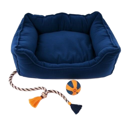 Comfy Plush Pet Bed With Toys
